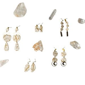 The Brûlée Collection | Handmade Clay Statement Earrings