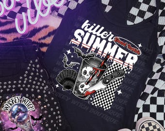 Spooky Killer Summer Womens TankTop | cute summer shirt | cute tank top | women’s tank top | cool summer shirt