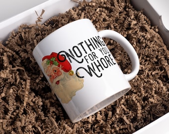 Funny Santa &#39;Nothing For You&#39; Coffee Mug - 11oz