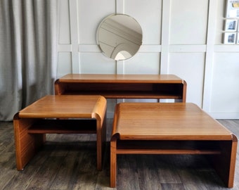 1960s Vintage Danish Teak Table Set