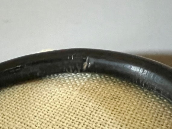 Antique Victorian Snake Carved Horn Bracelet 19th… - image 8