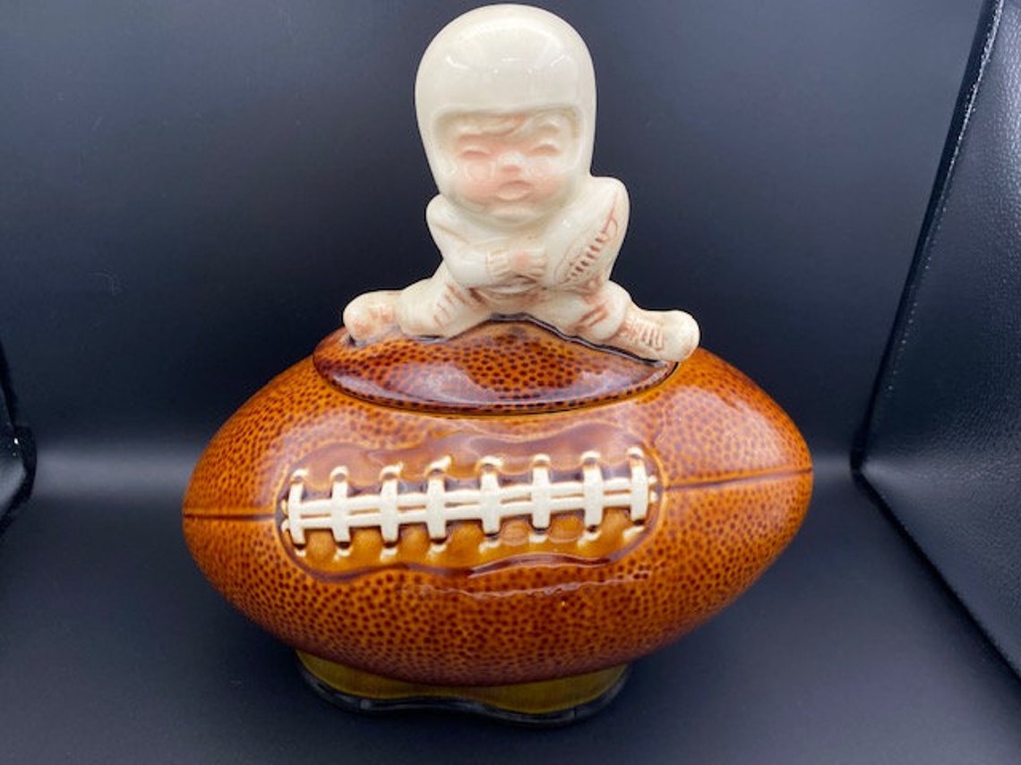 Rare McCoy Boy on Football Cookie Jar 1978 Etsy