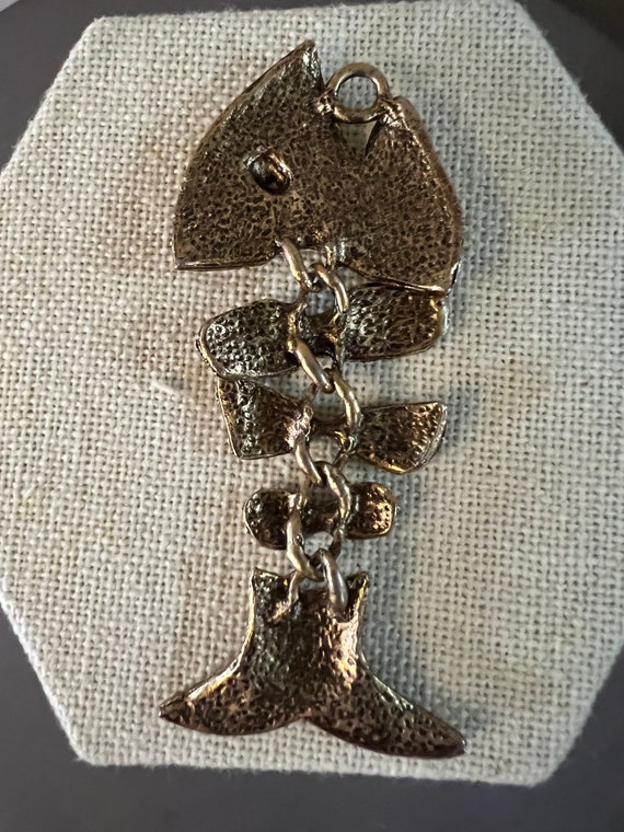 Vintage Fish Pendant Necklace For Women – Handmade Zinc Alloy Jewelry, 90cm Rope Chain, Hypoallergenic