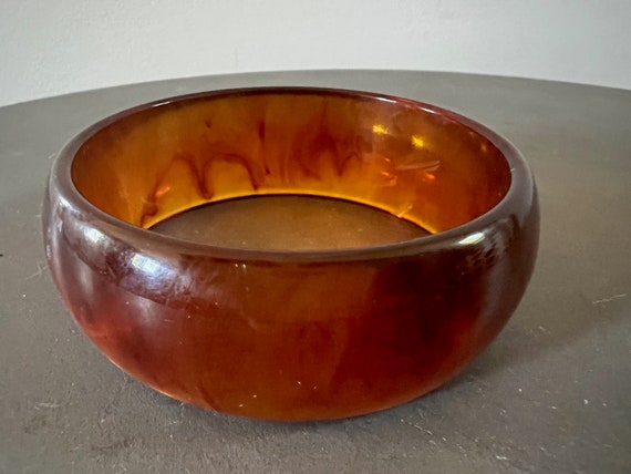 Tested Bakelite Bangle Bracelet c1930s - image 1