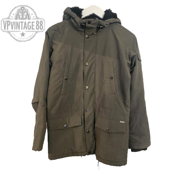 Vintage Carhartt Anchorage Parka – Green Canvas Hooded Workwear