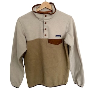 Vintage Patagonia Synchilla Snap-T | 90s Festival Fleece Pullover – Size XS