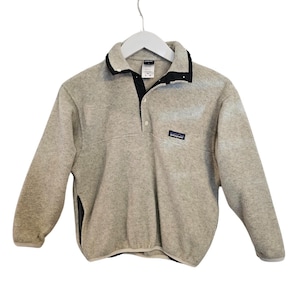 Vintage Patagonia Snap T-trui festivalfleece - maat medium