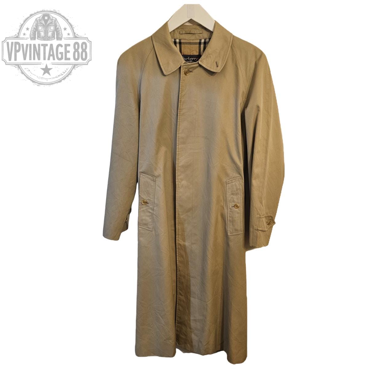 Vintage Burberry Prorsum Khaki | Belted Men's Trench Coat | Nova