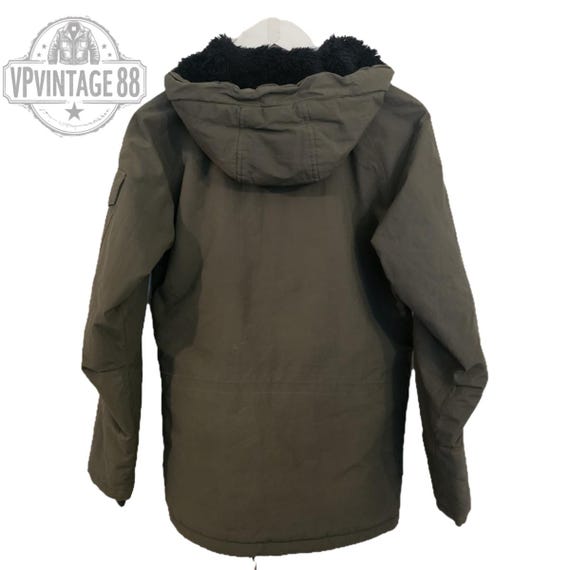 Vintage Carhartt Anchorage Parka – Green Canvas Hooded Workwear