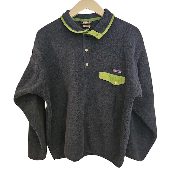Vintage Patagonia Synchilla Snap-t | 90s Festival Fleece Pullover