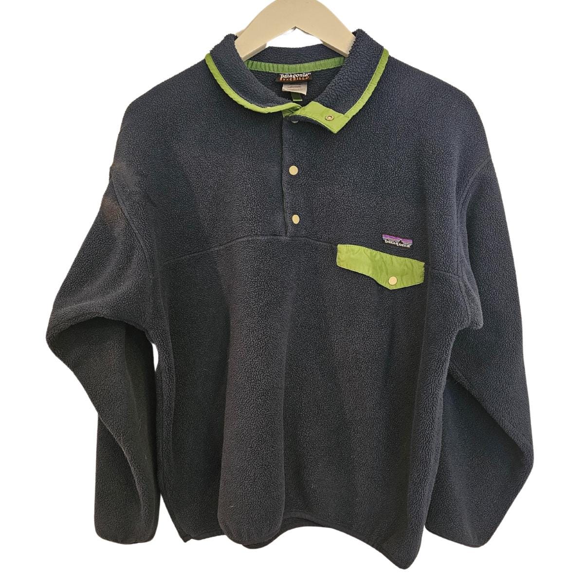 Vintage Patagonia Synchilla Snap-t | 90s Festival Fleece Pullover