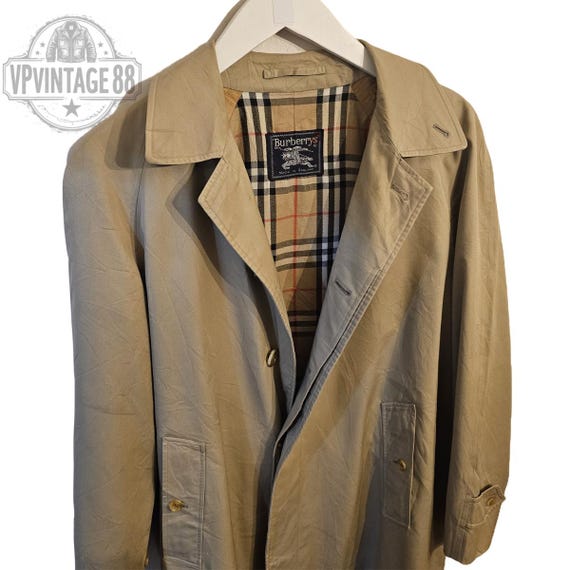 Vintage Burberry Prorsum Khaki | Belted Men's Trench Coat | Nova