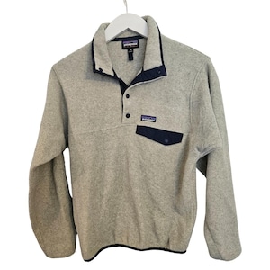 Vintage Patagonia Synchilla Snap-T | 90s Festival Fleece Pullover – Size XS