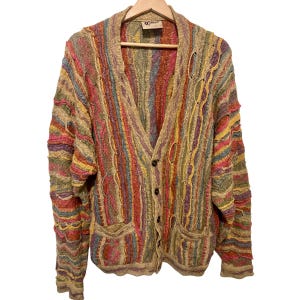 Coogi Cardigan - Etsy