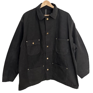 Vintage Carhartt Detroit Jacket – Black Canvas Heavy Duty Chore Coat