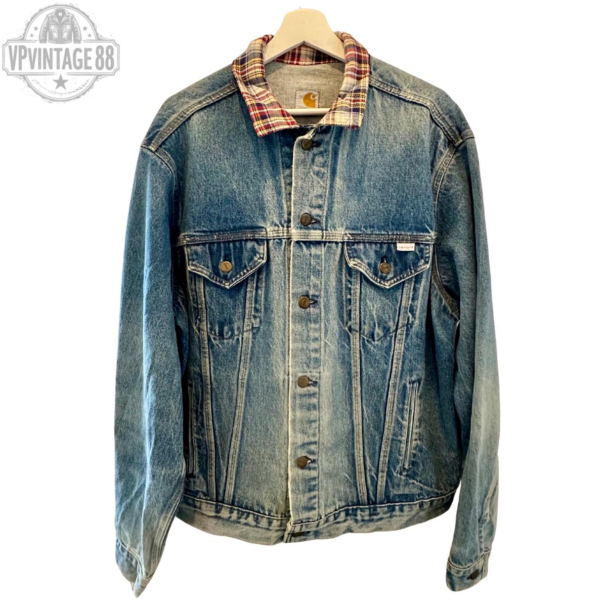 Blue Carhartt Jacket - Etsy display picture 1