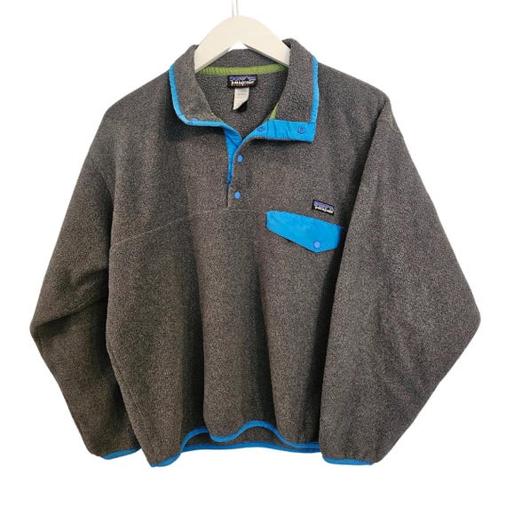 90s patagonia Synchilla Snap T Pullover 【Turquoise】 パタゴニア