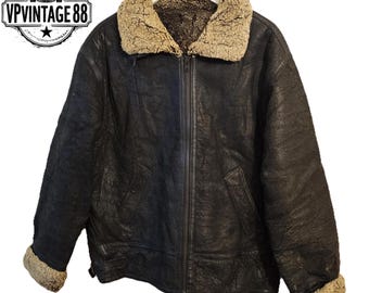 Vintage Dog-fight Bomber Jacket Type-b3 - Etsy