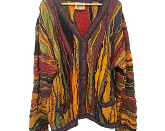 Authentic Navy Coogi Cardigan - Etsy