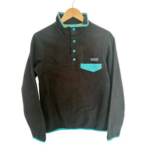 Vintage Patagonia Synchilla Snap-T | 90s Festival Fleece Pullover – Size S