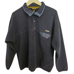 Vintage Patagonia Synchilla Snap-T | 90s Festival Fleece Pullover – Size XL