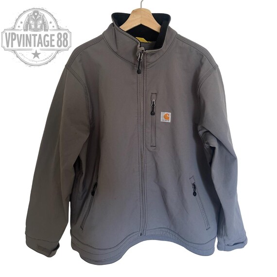 Vintage Carhartt USA Workwear Jacket – Navy Blue 90s Coat (size L