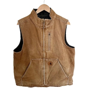 Vintage Y2K Carhartt Sherpa Lined Vest / Workwear Vintage Y2K Carhartt Sherpa Lined Vest / Workwear