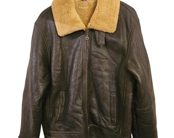 Vintage Orchard Motorcycle B-3 Bomber Jacket - Size 34 - Etsy