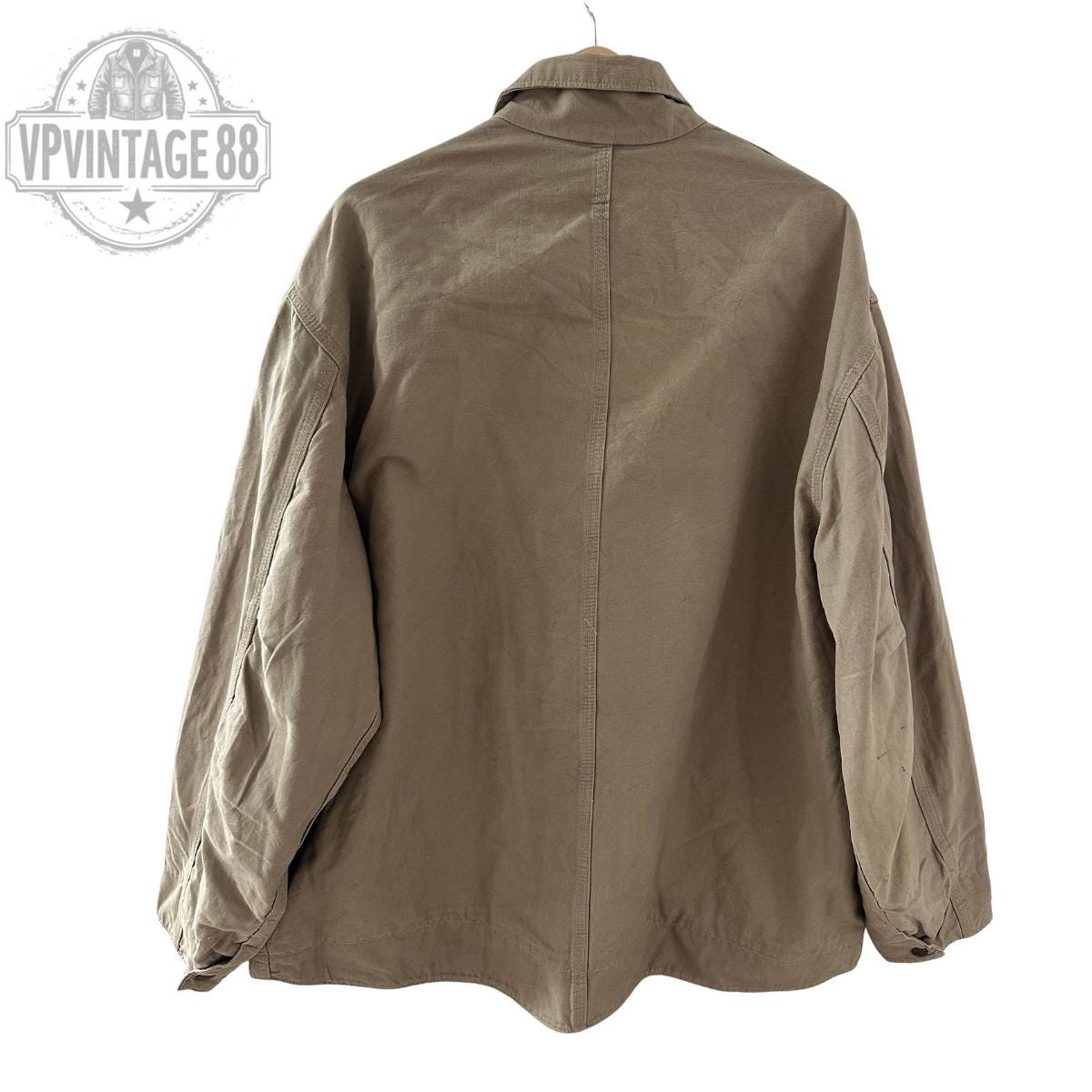 Vintage Carhartt Detroit J169 GKH Jacket - Cream Beige Coat - Etsy