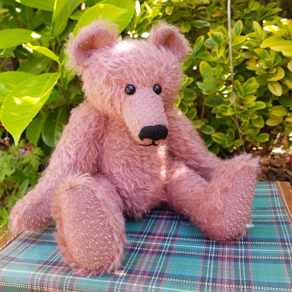 Gracie - 22cm - Handmade Mohair Teddy Bear