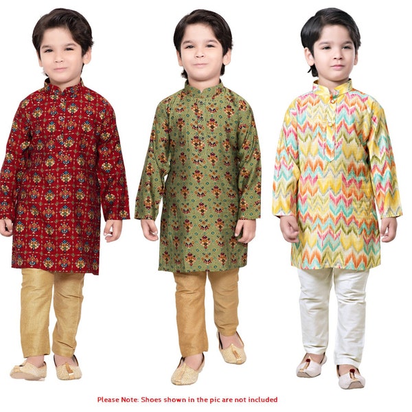 Boys kurta set casual comfort wear / festival wear / Indian Ethnic / Traditional wear for kids