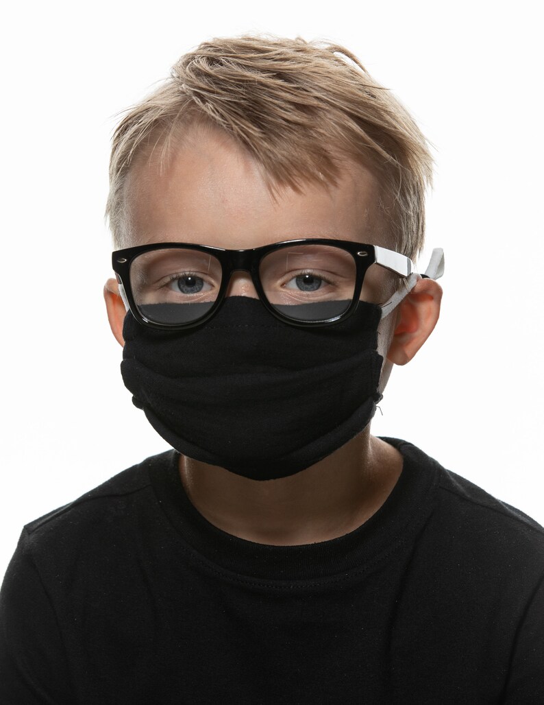 Kids Face Mask For Glasses Wearers Face Mask that Won't Etsy