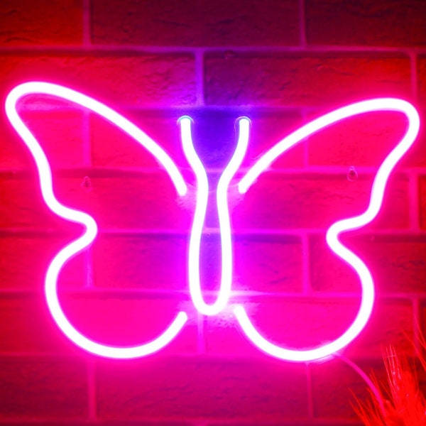 Butterfly Neon Sign - Etsy