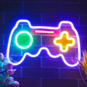 Game Pad Decoration Flex Silicone LED Neon Sign st16-fnu0308