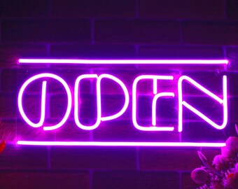 OPEN Sign Decoration Flex Silicone LED Neon Sign st16-fnu0319