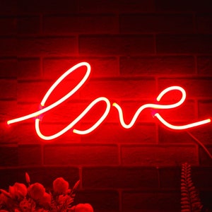 love Decoration Flex Silicone LED Neon Sign st16-fnu0202 image 1