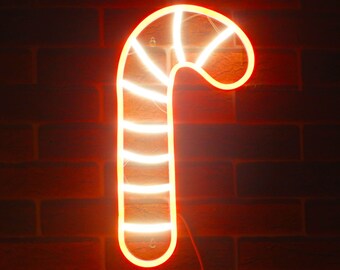 Christmas Candy Decoration Flex Silicone LED Neon Sign st16-fnu0155