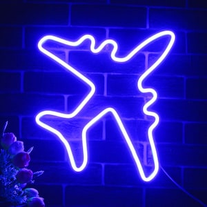 Aeroplane Decoration Flex Silicone LED Neon Sign st16-fnu0314