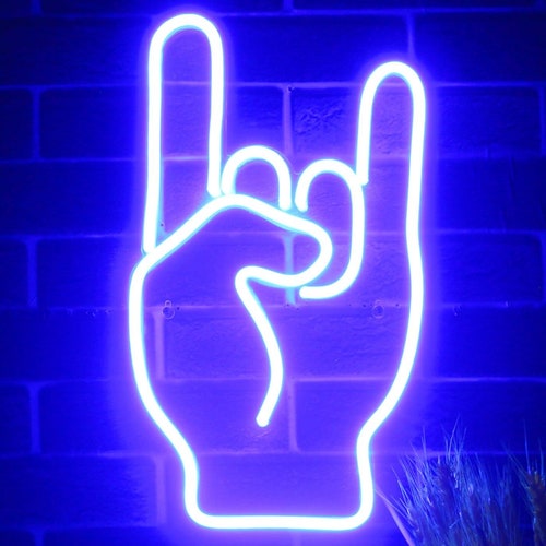 Guitar Decoration Flex Silicone LED Neon Sign St16-fnu0241 - Etsy