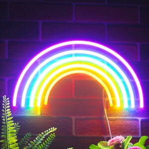 Rainbow Decoration Flex Silicone LED Neon Sign st16-fnu0252