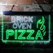 Brick Oven Pizza CafÃ© Dual Color LED Neon Sign st6-i3714 | Etsy