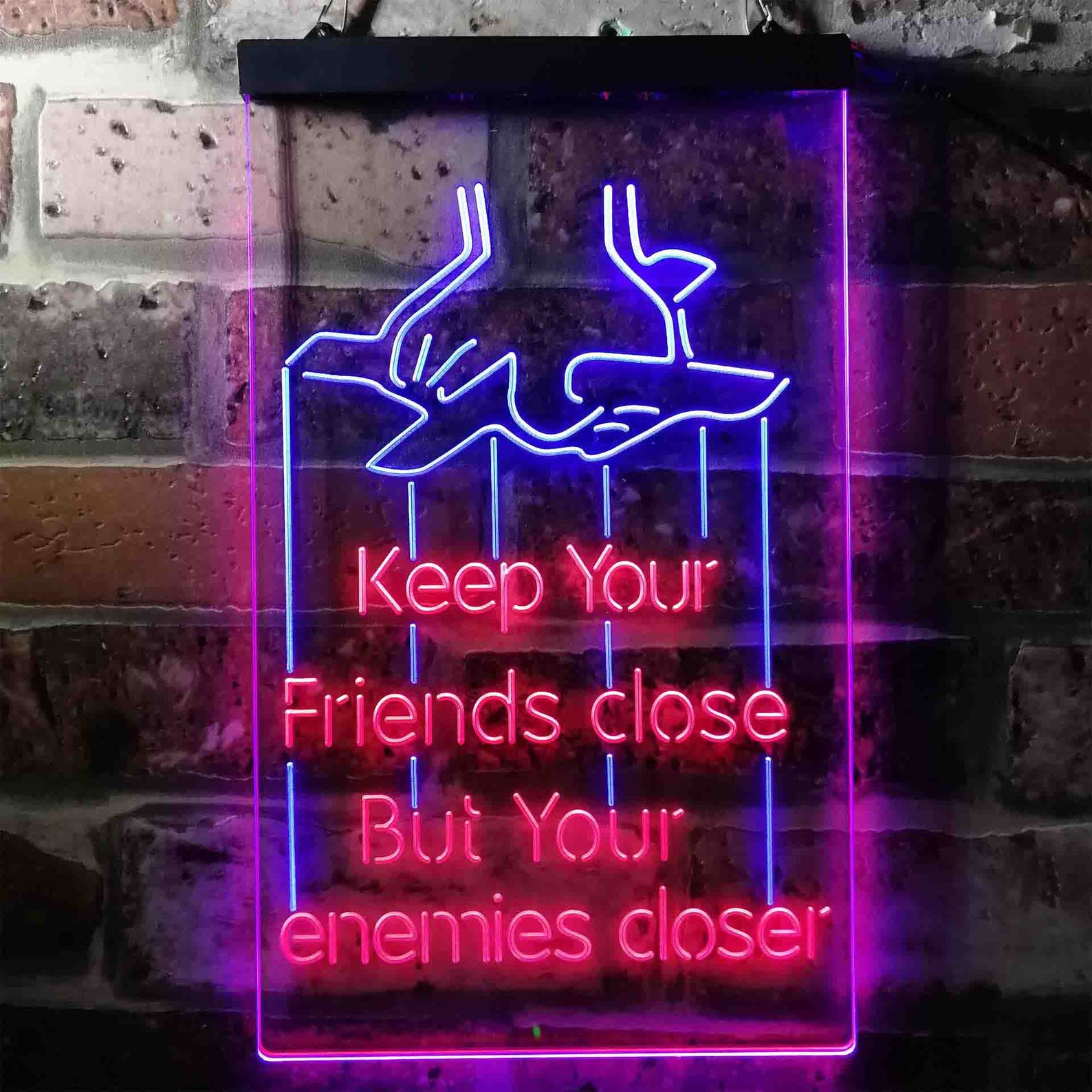 keep your friends close and your enemies closer keep your friends close and your enemies closer
