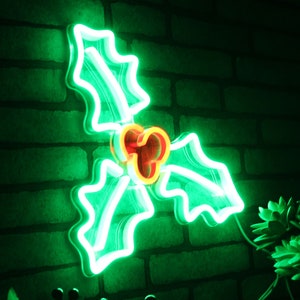 Christmas Holly Flex Silicone LED Neon Sign st16-fnu0158 image 7