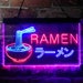 Ramen Japanese Noodles Shop Display Dual Color LED Neon Sign st6-i3613 