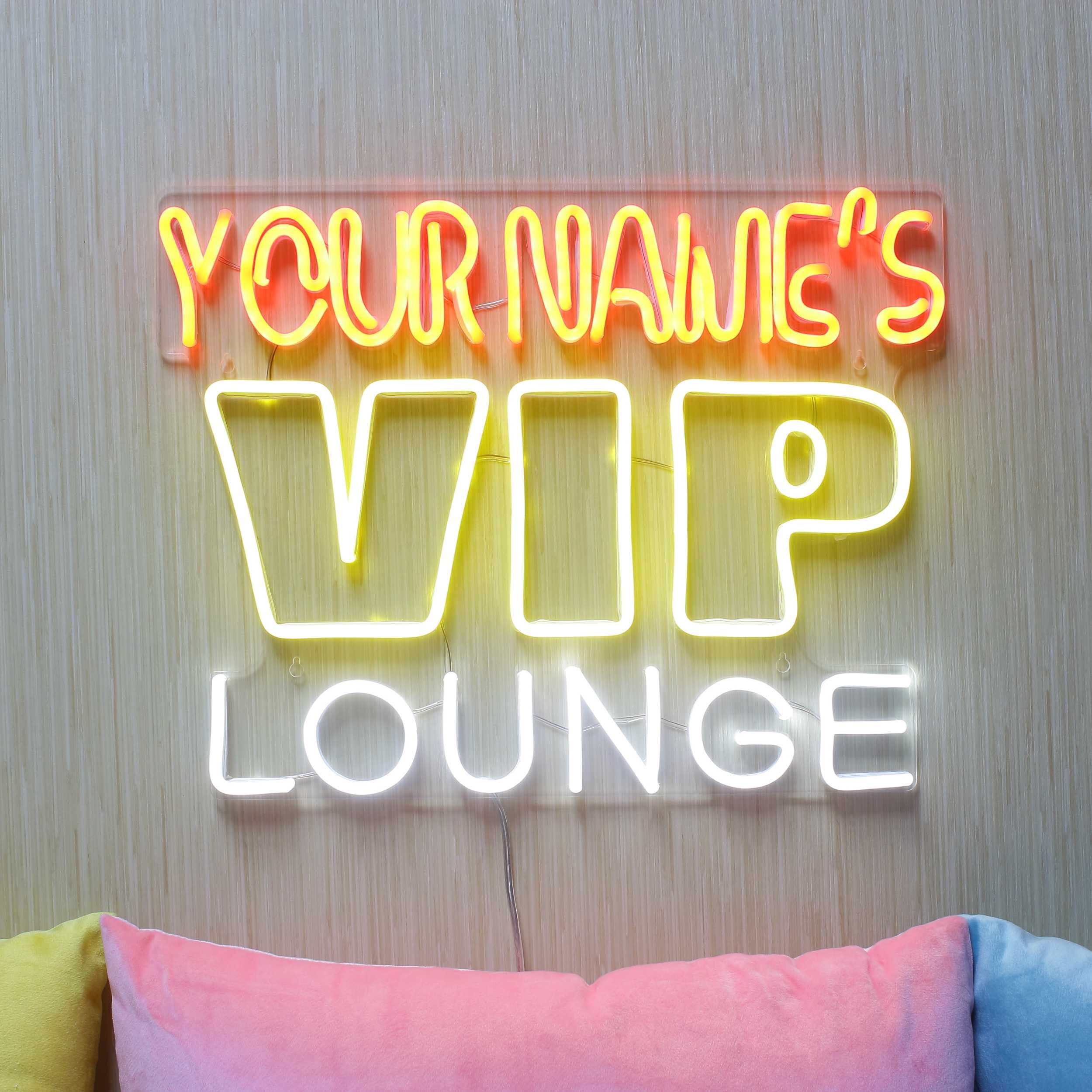 Name Personalized VIP Lounge Bar Extra-large Ultra-bright LED Neon Sign ...