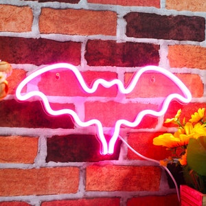 Bat Kid Room Flex Silicone LED Neon Sign St16-fnu0018 - Etsy