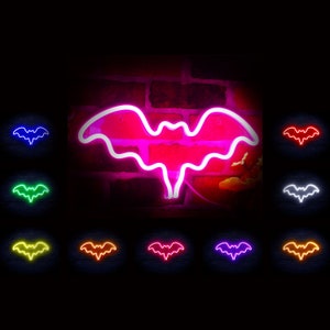 Bat Kid Room Flex Silicone LED Neon Sign st16-fnu0018