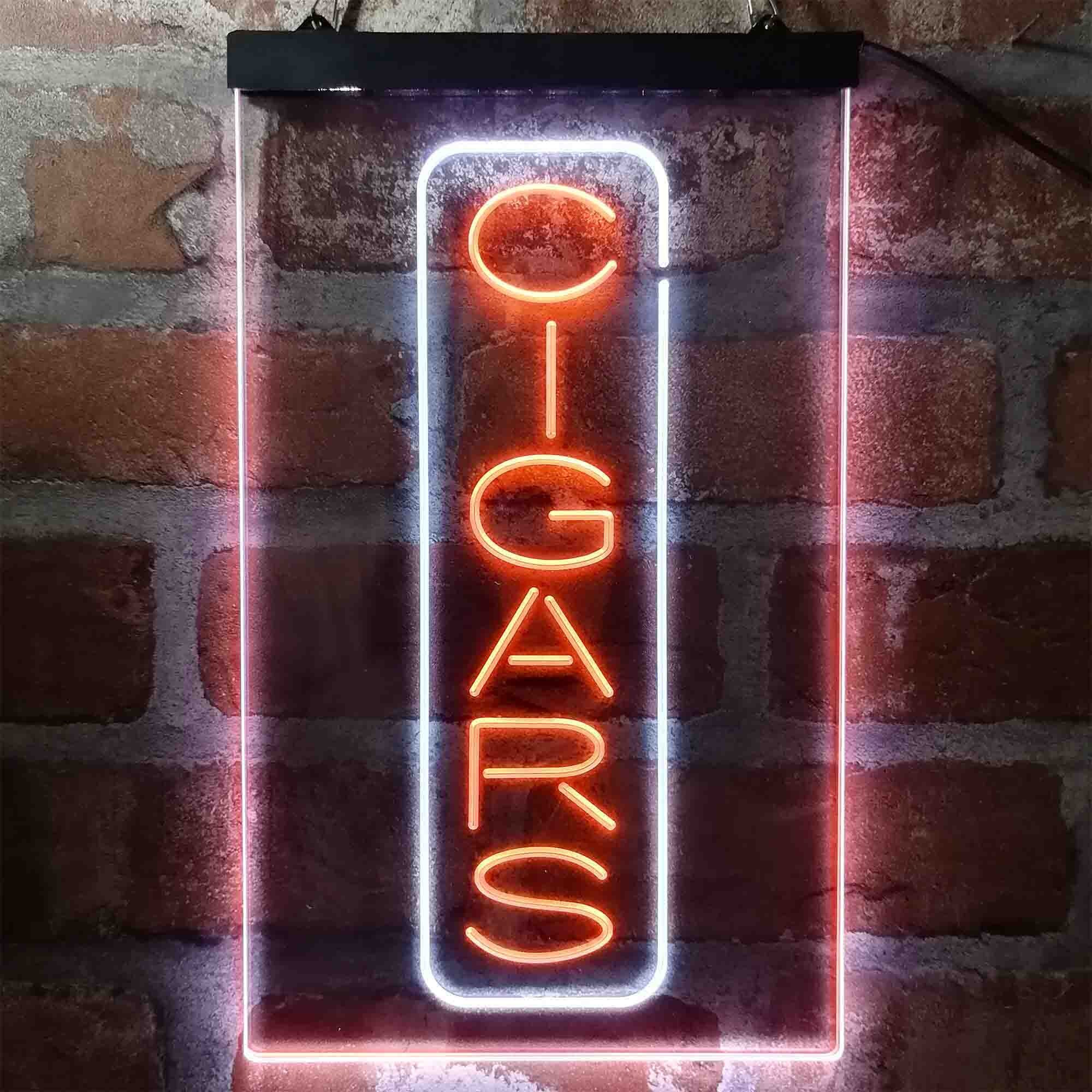 Cigars Vertical Display Dual Color LED Sign St6-i3980 - Etsy