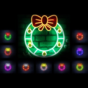 Christmas Holly Decoration Flex Silicone LED Neon Sign st16-fnu0116 image 2