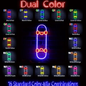 Skateboard Decoration Flex Silicone LED Neon Sign st16-fnu0272 image 5